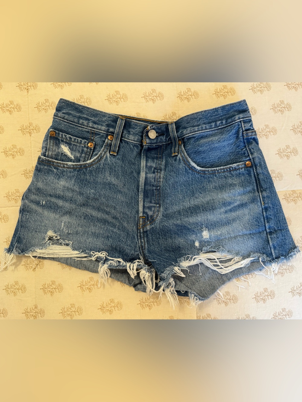 Levi's 501 Classic Denim Jean Shorts
